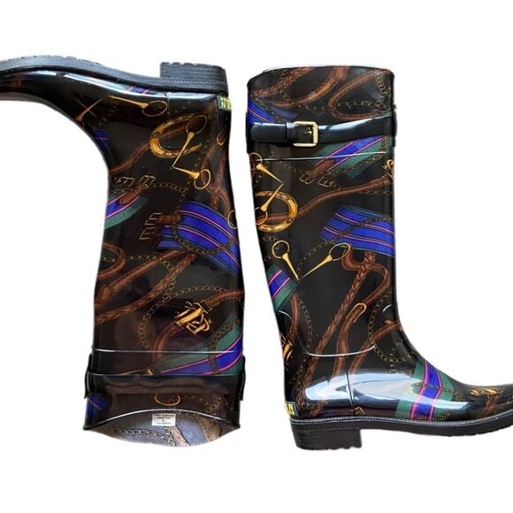 Ralph Lauren Rossalyn rain boots - Picture 6 of 12